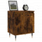 vidaXL Bedside Cabinets 2 pcs Smoked Oak 40x30x50 cm Engineered Wood