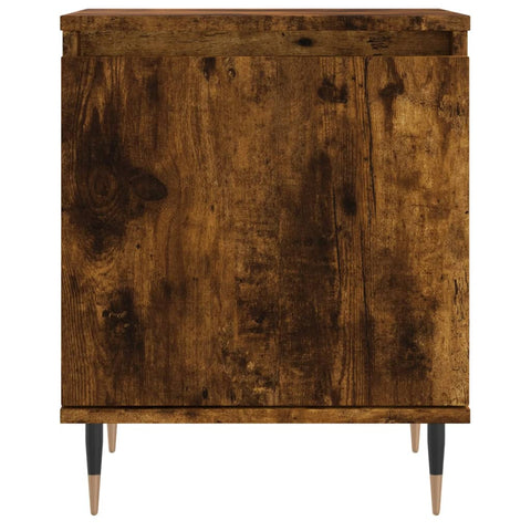 vidaXL Bedside Cabinets 2 pcs Smoked Oak 40x30x50 cm Engineered Wood