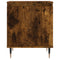 vidaXL Bedside Cabinets 2 pcs Smoked Oak 40x30x50 cm Engineered Wood