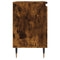 vidaXL Bedside Cabinets 2 pcs Smoked Oak 40x30x50 cm Engineered Wood