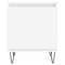 vidaXL Bedside Cabinets 2 pcs White 40x30x50 cm Engineered Wood