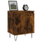 vidaXL Bedside Cabinets 2 pcs Smoked Oak 40x30x50 cm Engineered Wood