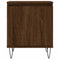vidaXL Bedside Cabinet Brown Oak 40x30x50 cm Engineered Wood