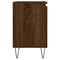 vidaXL Bedside Cabinet Brown Oak 40x30x50 cm Engineered Wood