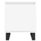 vidaXL Bedside Cabinets 2 pcs White 40x30x50 cm Engineered Wood