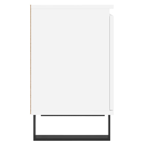 vidaXL Bedside Cabinets 2 pcs White 40x30x50 cm Engineered Wood