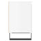 vidaXL Bedside Cabinets 2 pcs High Gloss White 40x30x50 cm Engineered Wood