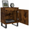 vidaXL Bedside Cabinets 2 pcs Smoked Oak 40x30x50 cm Engineered Wood
