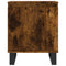 vidaXL Bedside Cabinets 2 pcs Smoked Oak 40x30x50 cm Engineered Wood