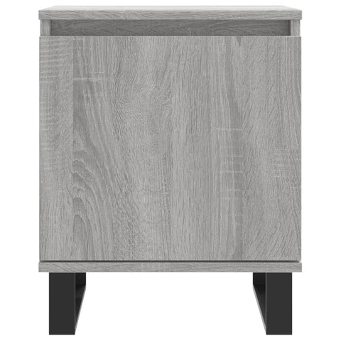 vidaXL Bedside Cabinets 2 pcs Grey Sonoma 40x30x50 cm Engineered Wood