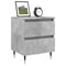 vidaXL Bedside Cabinets 2 pcs Concrete Grey 40x35x50 cm Engineered Wood