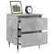 vidaXL Bedside Cabinets 2 pcs Concrete Grey 40x35x50 cm Engineered Wood