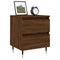 vidaXL Bedside Cabinet Brown Oak 40x35x50 cm Engineered Wood