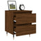 vidaXL Bedside Cabinet Brown Oak 40x35x50 cm Engineered Wood