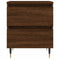 vidaXL Bedside Cabinet Brown Oak 40x35x50 cm Engineered Wood