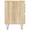 vidaXL Bedside Cabinet Sonoma Oak 40x35x50 cm Engineered Wood