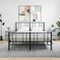 vidaXL Bedside Cabinets 2 pcs Concrete Grey 40x35x50 cm Engineered Wood