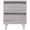 vidaXL Bedside Cabinets 2 pcs Grey Sonoma 40x35x50 cm Engineered Wood