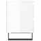 vidaXL Bedside Cabinets 2 pcs High Gloss White 40x35x50 cm Engineered Wood