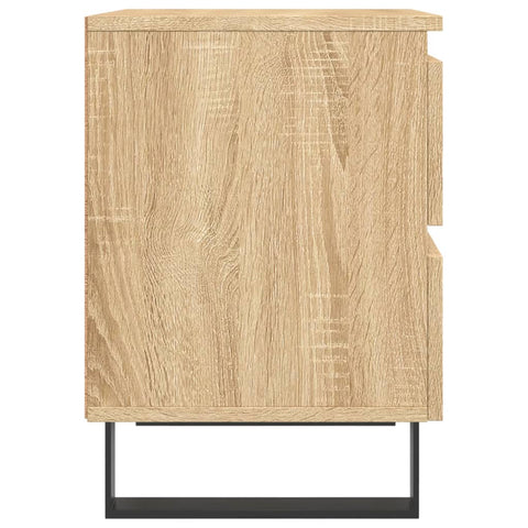 vidaXL Bedside Cabinet Sonoma Oak 40x35x50 cm Engineered Wood