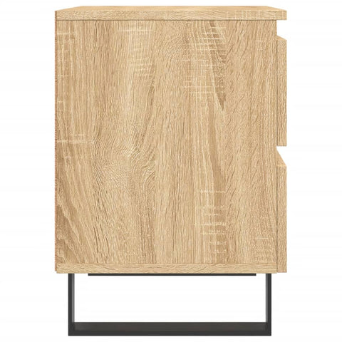 vidaXL Bedside Cabinets 2 pcs Sonoma Oak 40x35x50 cm Engineered Wood