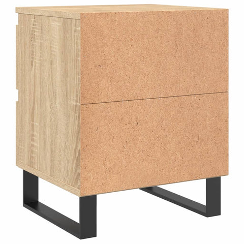 vidaXL Bedside Cabinets 2 pcs Sonoma Oak 40x35x50 cm Engineered Wood