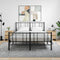 vidaXL Bedside Cabinets 2 pcs Sonoma Oak 40x35x50 cm Engineered Wood