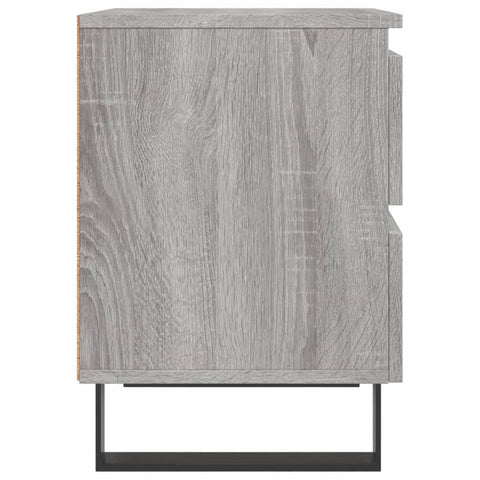 vidaXL Bedside Cabinets 2 pcs Grey Sonoma 40x35x50 cm Engineered Wood
