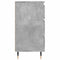 vidaXL Bedside Cabinets 2 pcs Concrete Grey 40x35x69 cm Engineered Wood