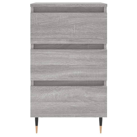vidaXL Bedside Cabinets 2 pcs Grey Sonoma 40x35x69 cm Engineered Wood