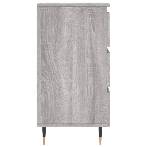 vidaXL Bedside Cabinets 2 pcs Grey Sonoma 40x35x69 cm Engineered Wood