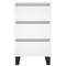 vidaXL Bedside Cabinets 2 pcs White 40x35x69 cm Engineered Wood