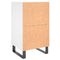 vidaXL Bedside Cabinets 2 pcs White 40x35x69 cm Engineered Wood