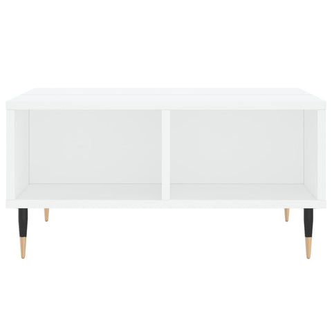 vidaXL Coffee Table White 60x60x30 cm Engineered Wood