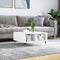 vidaXL Coffee Table White 60x60x30 cm Engineered Wood