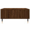 vidaXL Coffee Table Brown Oak 60x60x30 cm Engineered Wood