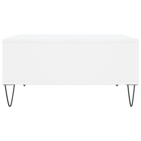 vidaXL Coffee Table White 60x60x30 cm Engineered Wood