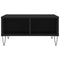 vidaXL Coffee Table Black 60x60x30 cm Engineered Wood