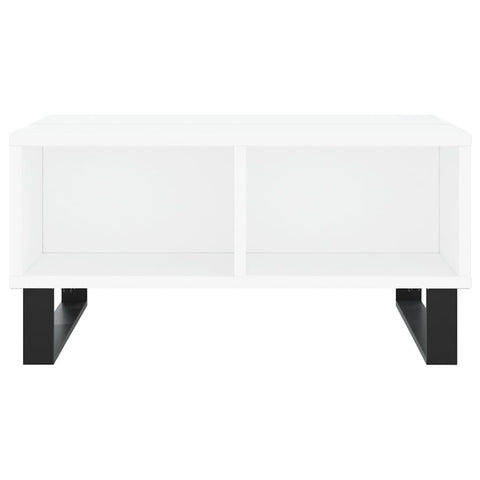 vidaXL Coffee Table White 60x60x30 cm Engineered Wood