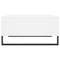 vidaXL Coffee Table White 60x60x30 cm Engineered Wood