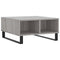 vidaXL Coffee Table Grey Sonoma 60x60x30 cm Engineered Wood
