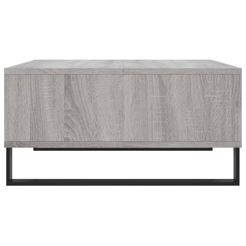 vidaXL Coffee Table Grey Sonoma 60x60x30 cm Engineered Wood