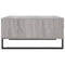 vidaXL Coffee Table Grey Sonoma 60x60x30 cm Engineered Wood