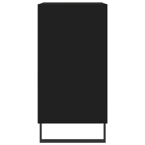 vidaXL Sideboard Black 57x35x70 cm Engineered Wood