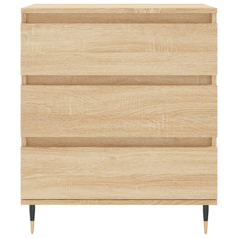 vidaXL Sideboard Sonoma Oak 60x35x70 cm Engineered Wood