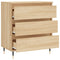 vidaXL Sideboard Sonoma Oak 60x35x70 cm Engineered Wood