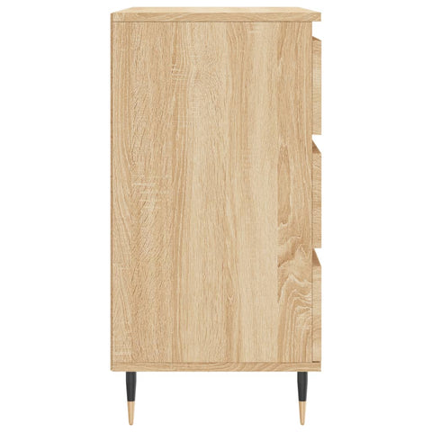 vidaXL Sideboard Sonoma Oak 60x35x70 cm Engineered Wood