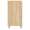 vidaXL Sideboard Sonoma Oak 60x35x70 cm Engineered Wood
