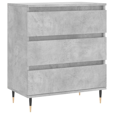 vidaXL Sideboard Concrete Grey 60x35x70 cm Engineered Wood