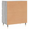 vidaXL Sideboard Grey Sonoma 60x35x70 cm Engineered Wood